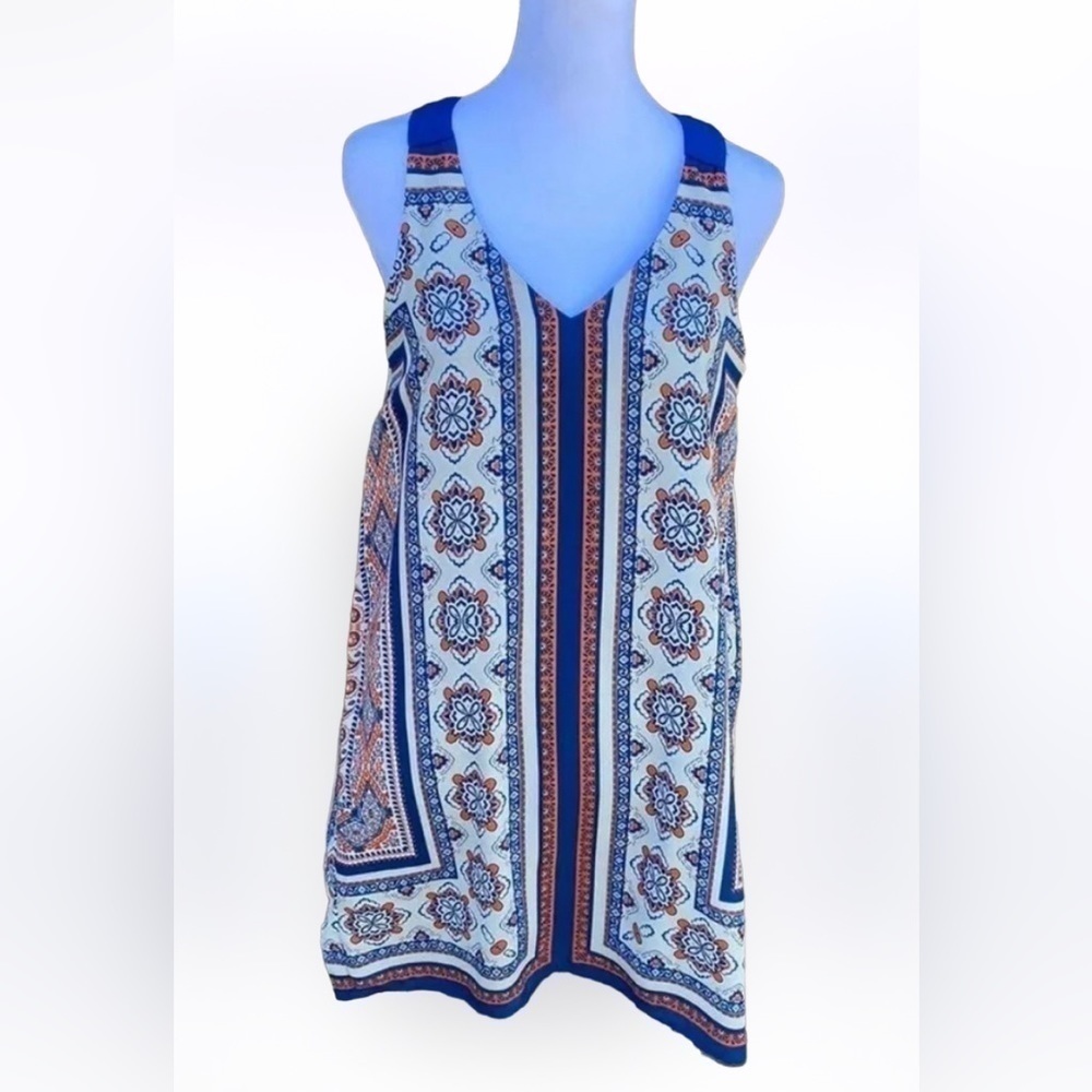 Monteau Los Angeles Patterned Top Size Small